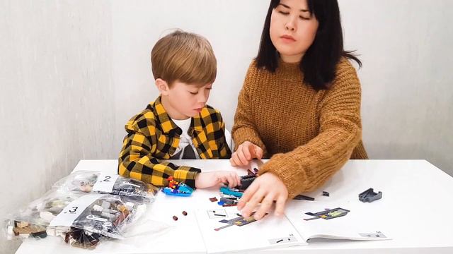 Распаковка и обзор Lego Hidden Side Маяк тьмы. Емельян играет в ЛЕГО. смотреть онлайн