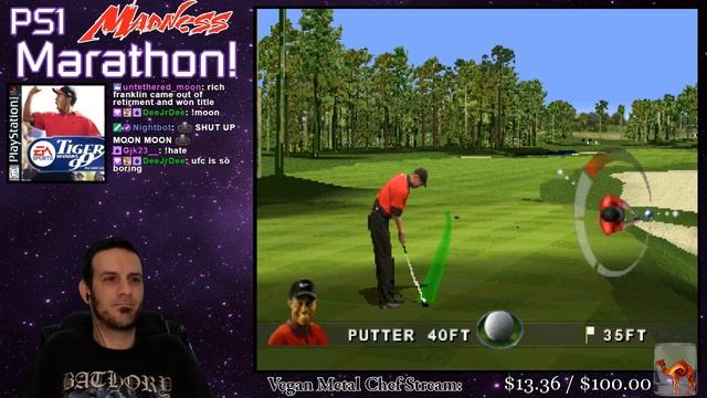 PS1 Madness Marathon #20 07: Tiger Wood 99 PGA Tour Golf смотреть онлайн