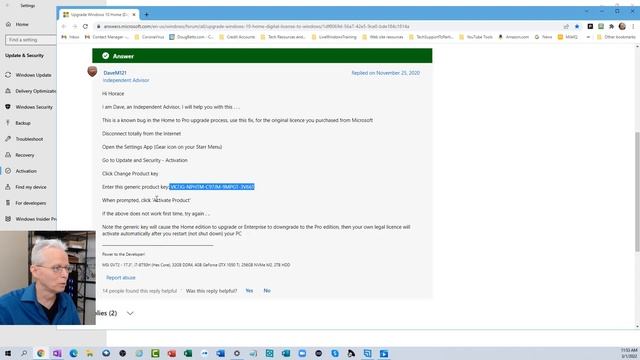 Solved - How to upgrade Windows 10 Home to Windows 10 Pro смотреть онлайн