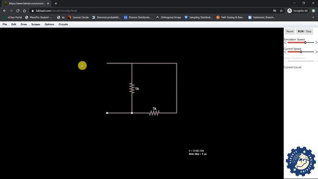 CircuitJS Getting Started смотреть онлайн