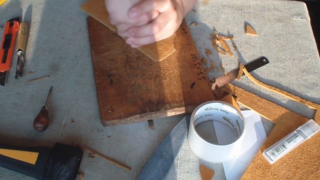 Чехол-ножны для топора из кожи. Как сделать ножны для топора своими руками. смотреть онлайн