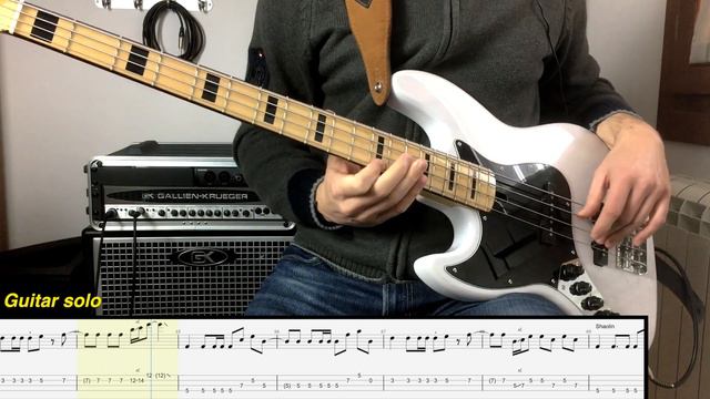 RHCP - Easily /// BASS TUTORIAL [Play Along Tabs and Lyrics] смотреть онлайн