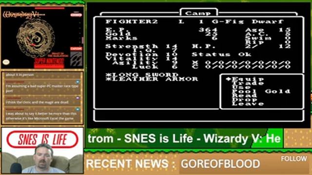 Wizardy V: Heart of the Maelstrom - SNES is Life смотреть онлайн