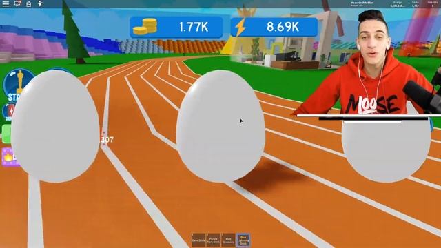 BECOMING THE WORLD'S FASTEST ROBLOX PLAYER! (Roblox SPEED Simulator) смотреть онлайн