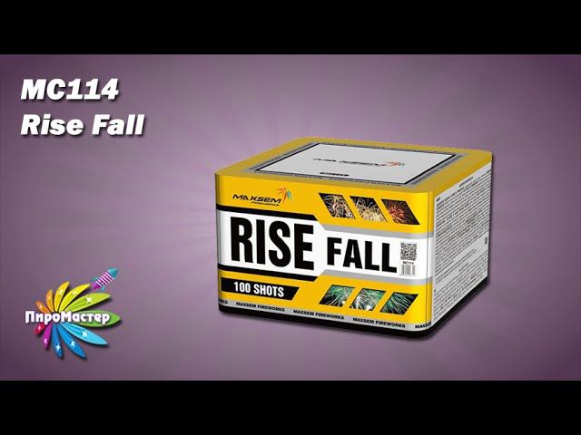 MC114 RISE FALL (0,8"х100) батарея салютов смотреть онлайн