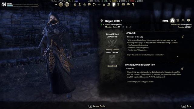 My New Elder Scrolls Online Guild and Discord Server! :D смотреть онлайн