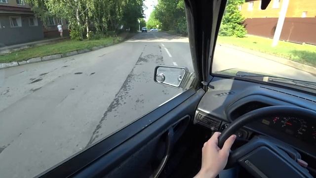 ЕДУ В МАГАЗИН НА ВАЗ 2114 - ВИД ОТ ПЕРВОГО ЛИЦА смотреть онлайн
