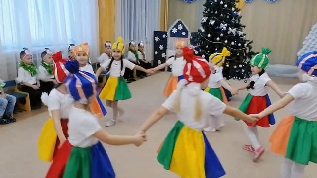 Новогодний праздник в старшей группе 