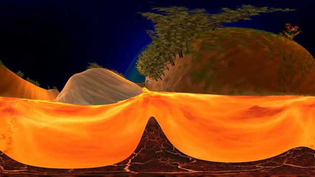 360 Video - Surfing Down A Volcano - VR 4K смотреть онлайн