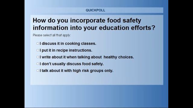 6/16/16 Webinar: Nutrition + Food Safety = Great Eating! смотреть онлайн