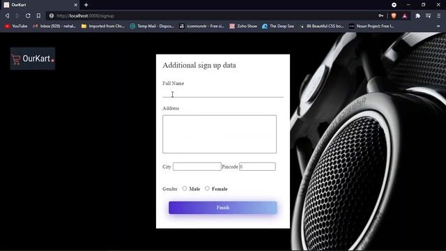 My First React.js Project | Ourkart.com | Github link | Nehal Ughade смотреть онлайн