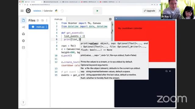 快樂寫程式．輕鬆學Python 6/12 - 迷你日曆小助手 Part 1/3 смотреть онлайн