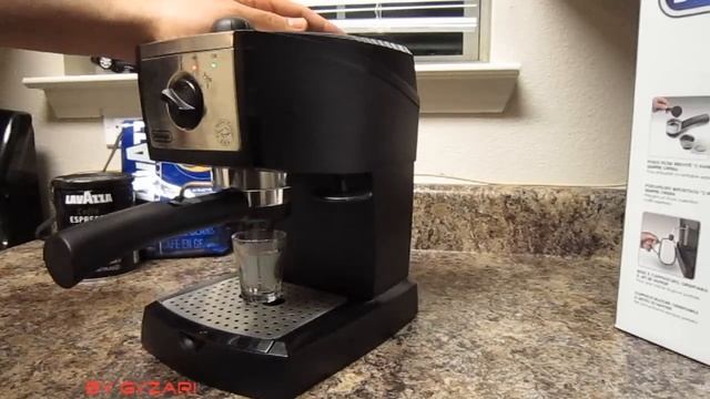 DeLonghi EC155 Espresso Maker How to make espresso coffee at home смотреть онлайн