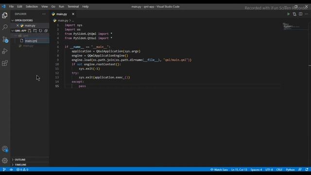 #1 Getting Started | Tutorial | Qml & Python смотреть онлайн