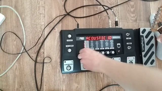 Демонстрация работоспособности гитарного процессора digitech rp500 смотреть онлайн