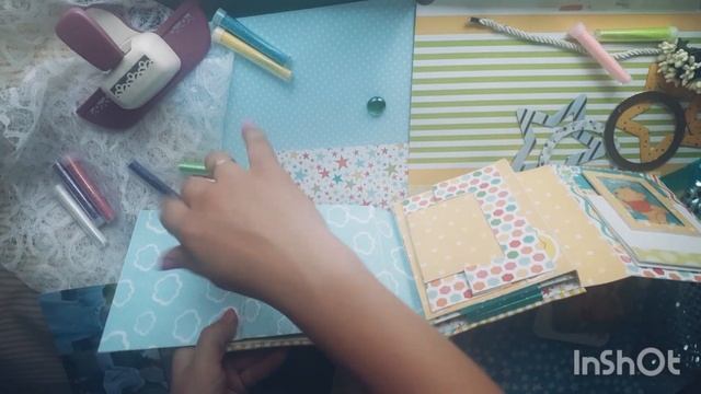 Обзор pop-up альбома для Кирюши "Винни Пух". Скрапбукинг смотреть онлайн