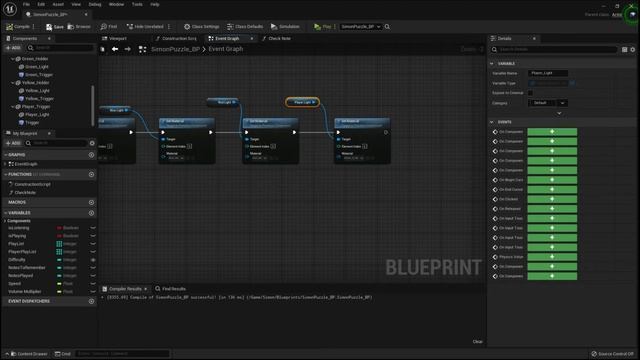 UE4/UE5 Simon Puzzle Tutorial pt3 - Finishing the blueprint logic смотреть онлайн