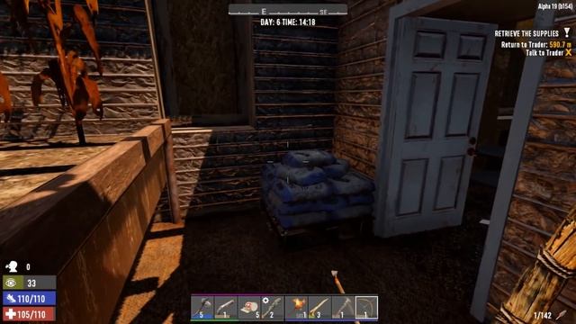 7 Days To Die Alpha 19 | Base Day One | Ep 4 смотреть онлайн