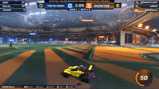 Dignitas Vs Tokyo Verdy | Rocket League Fall Split Major | Day 1