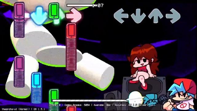 Thearchy V1 Charted (FNF Nostalgia Edition series 3/5) смотреть онлайн