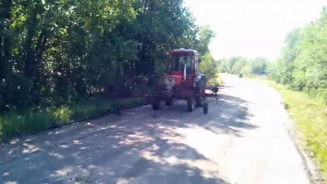 Еду на Т25 с граблями смотреть онлайн