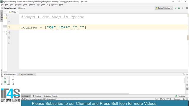 Python Tutorial in Urdu | Hindi | For Loop in Python | For Loop Example Programs in Python смотреть онлайн