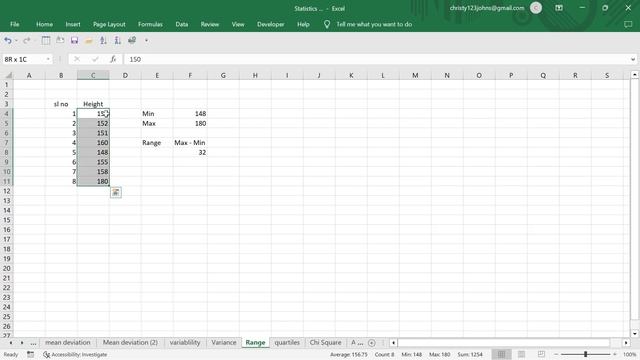 Data Analysis using Excel / Range смотреть онлайн