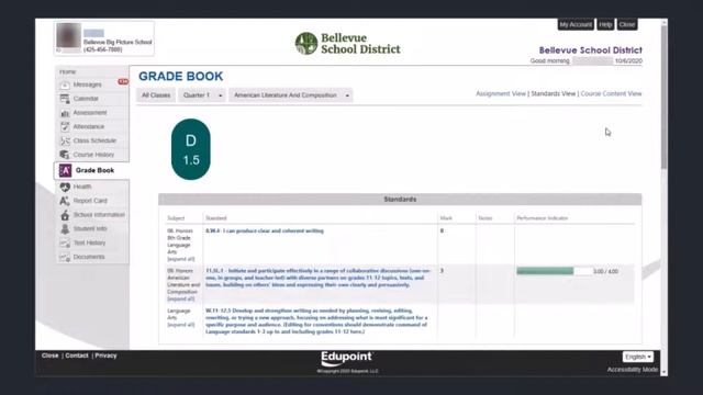 Looking at Standard based Grades in StudentVUE and Parent VUE смотреть онлайн