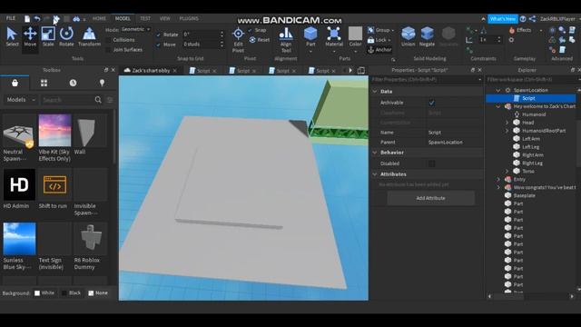 How to create a Checkpoint | Roblox Studio lesson смотреть онлайн