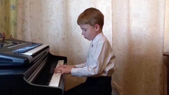Жан Луи Гоббертс (Стриббог) - Этюд до мажор. Исп. Смоленков Степан, 8 лет, 1 класс СДШИ. смотреть онлайн