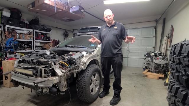 LFX Swap Chevy Cruze 1.4 Turbo To 3.6 V6 Part 1