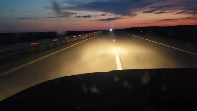 Трасса Павлодар - Нур-Султан (Астана). Часть 4. Driving Pavlodar -Nur-Sultan (Astana). Part 4 смотреть онлайн