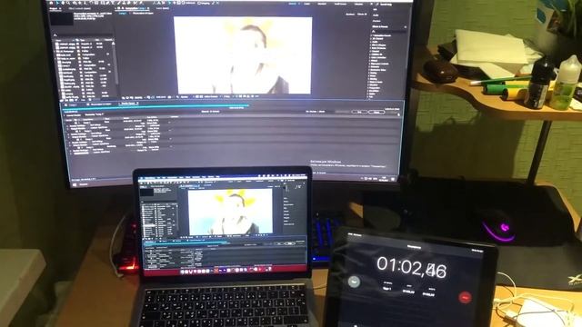 Apple M1 VS AMD Ryzen 2700X in After Effects смотреть онлайн