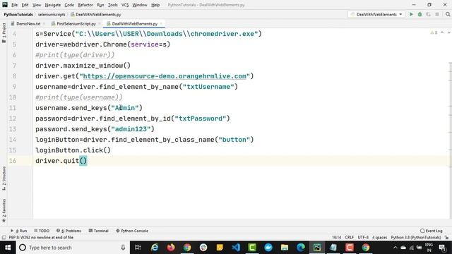 #5 How To Work With WebElements In Selenium With Python- SendKeys, Click, Clear,GetAttribute etc. смотреть онлайн