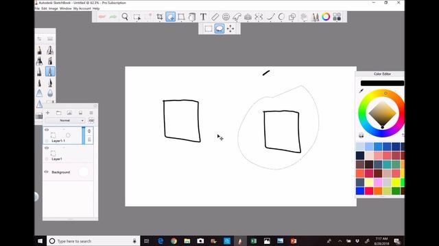 How to copy/paste/duplicate something in Autodesk Sketchbook смотреть онлайн