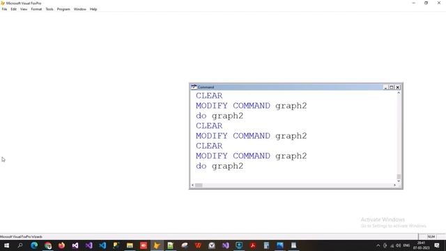 Create graph using graph wizard in visual foxpro | Visual foxpro graph using wizard | vfp9 graph смотреть онлайн