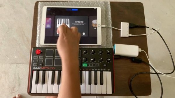 How to connect midi keyboard with iPad | Low Budget solution