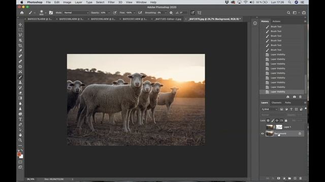 Los modos de fusión en Photoshop смотреть онлайн