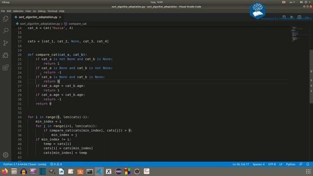 Алгоритмы. Адаптация алгоритмов сортировки. Сортировка пользовательских типов данных. смотреть онлайн