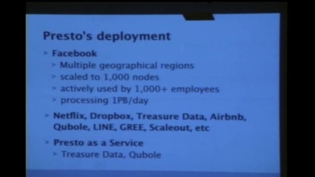 【HadoopCon 2014】SQL on Hadoop: a Perspective of a Cloud-based, Managed Service Provider смотреть онлайн