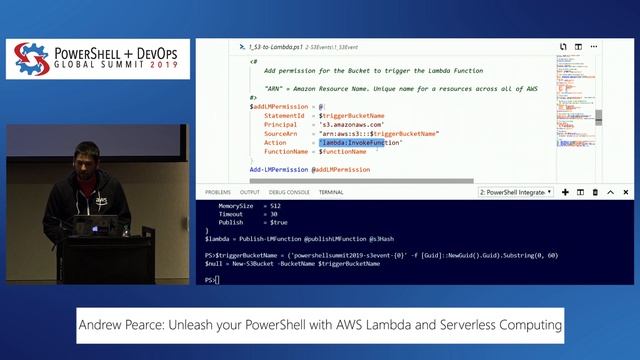 Unleash your PowerShell with AWS Lambda and Serverless Computing by Andrew Pearce смотреть онлайн