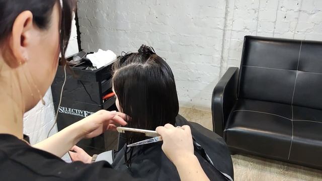 Классическое Каре за 4 мин! Короткая стрижка! Видеоурок! Обучение парикмахеров! смотреть онлайн