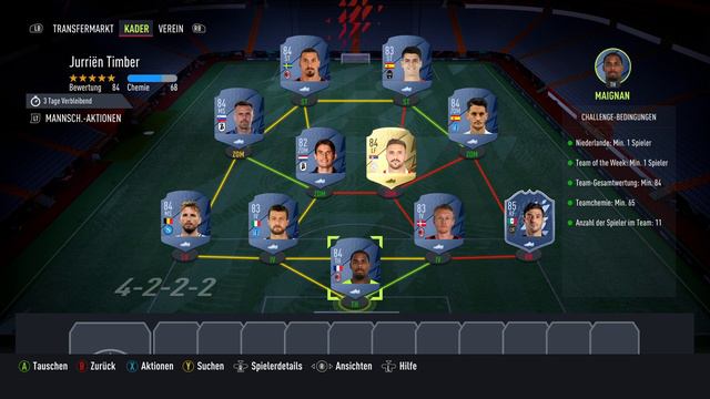 FUT BIRTHDAY: JURRIEN TIMBER 87 🎂 GÜNSTIGE SBC LÖSUNG OHNE LOYALITÄT | FIFA 22 ULTIMATE TEAM