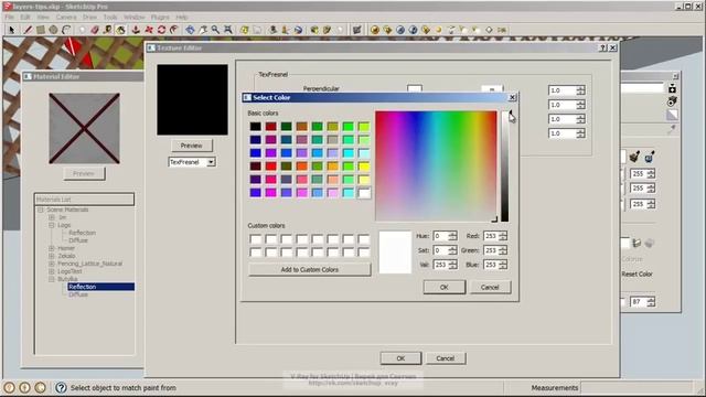 SketchUp PNG прозрачность Импорт материалов Урок 5 смотреть онлайн