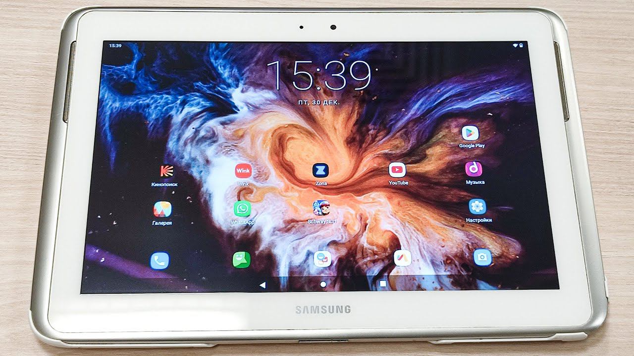 Планшет Samsung Galaxy Note 10.1, новая жизнь на Android 11 смотреть онлайн