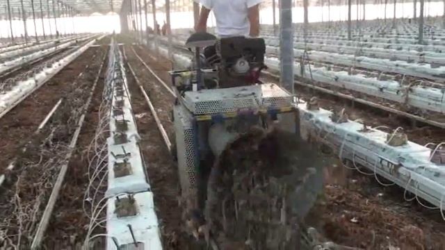 Уборочная техника для промышленных теплиц. смотреть онлайн