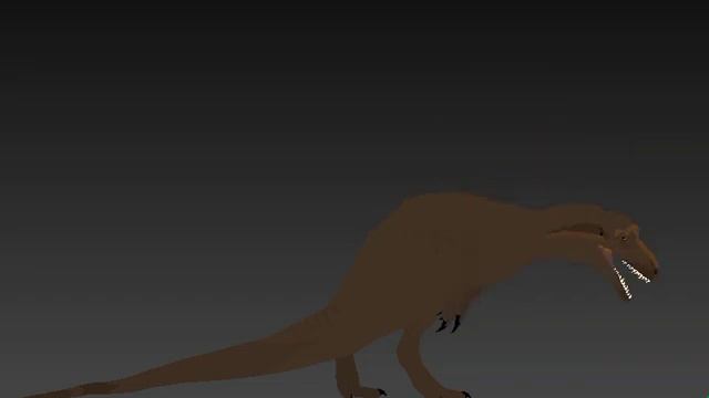 Alossaurus Test | Stick Nodes Dinosaurs смотреть онлайн