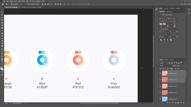 UI Design Course 2020 | Color Palette design for Mockup in Photoshop | UI Design Tutorial 3 смотреть онлайн
