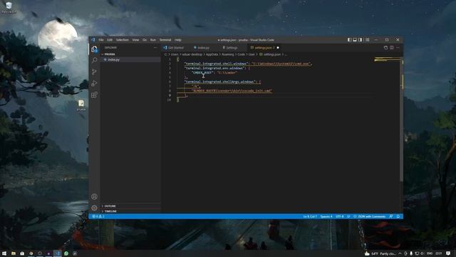 Cmder Como Terminal En Visual Studio Code
