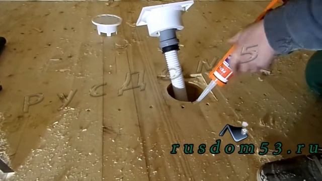 Установка печи и трапа для отвода воды в мойке смотреть онлайн